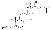 (3Beta,22s)-dihydroxy cholesterol Structure,26649-05-8Structure