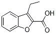 3-Ethylbenzofuran-2-carboxylic acid Structure,26690-96-0Structure