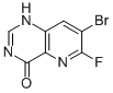 7-Bromo-6-fluoropyrido[3,2-d]pyrimidin-4(3h)-one Structure,267243-49-2Structure