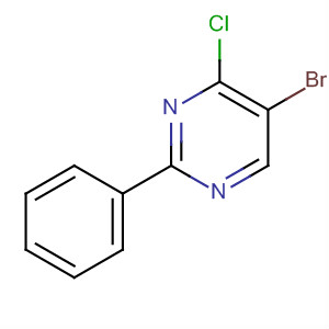 5-Bromo-4-chloro-2-phenyl-pyrimidine Structure,26740-70-5Structure