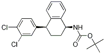 Cis-4-(3,4-dichlorophenyl)-1,2,3,4-tetrahydro n-boc-1-naphthalenamine Structure,267884-84-4Structure