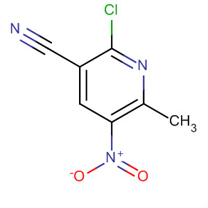 2-Chloro-3-cyano-6-methyl-5-nitropyridine Structure,26820-34-8Structure