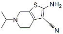 2-Amino-6-isopropyl-4,5,6,7-tetrahydrothieno[2,3-c]pyridine-3-carbonitrile Structure,26830-40-0Structure