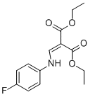 (4-Fluorophenylamino)methylenemalonic acid diethyl ester Structure,26832-96-2Structure