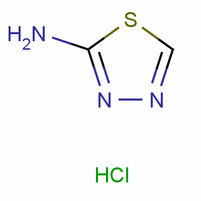 1,3,4-噻二唑-2-胺鹽酸鹽結(jié)構(gòu)式_26861-87-0結(jié)構(gòu)式