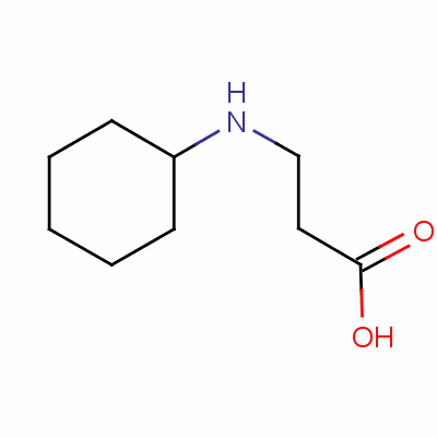 N-cyclohexyl-beta-alanine Structure,26872-84-4Structure