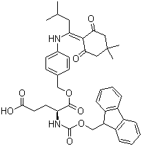 Fmoc-glu(odmab)-oh結(jié)構(gòu)式_268730-86-5結(jié)構(gòu)式