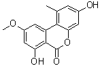 3,7-Dihydroxy-9-methoxy-1-methyl-6h-benzo[c]chromen-6-one Structure,26894-49-5Structure