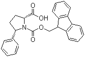 (2R,5s)-fmoc-5-phenyl-pyrrolidine-2-carboxylic acid Structure,269078-69-5Structure