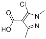 5-Chloro-1,3-dimethyl-1H-pyrazole-4-carboxylic acid Structure,27006-82-2Structure