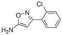 3-(2-Chloro-phenyl)-isoxazol-5-ylamine Structure,27025-74-7Structure