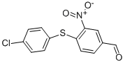 4-[(4-Chlorophenyl)thio]-3-nitrobenzaldehyde Structure,270262-96-9Structure