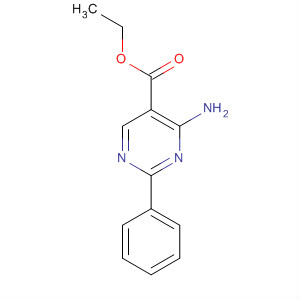 4-Amino-2-phenyl-pyrimidine-5-carboxylic acid ethyl ester Structure,27058-46-4Structure