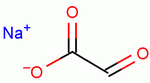 Oxo-acetic acid sodium salt Structure,2706-75-4Structure