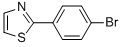 2-(4-Bromo-phenyl)-thiazole Structure,27149-27-5Structure