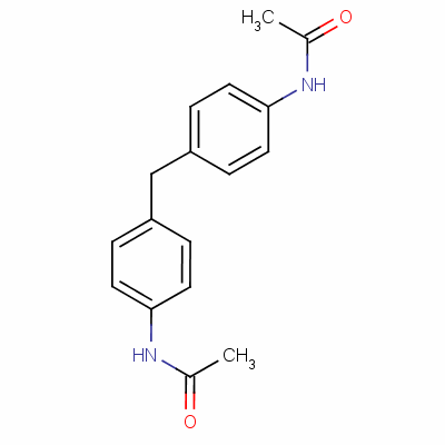 Acetamide,n,n-(methylenedi-4,1-phenylene)bis- Structure,2719-05-3Structure