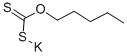 Potassium O-pentyl dithiocarbonate Structure,2720-73-2Structure