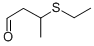 3-(Ethylthio)butanal Structure,27205-24-9Structure