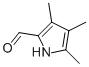 3,4,5-Trimethyl-1H-pyrrole-2-carboxaldehyde Structure,27226-50-2Structure