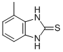 4-Methyl-1h-benzo[d]imidazole-2(3h)-thione Structure,27231-33-0Structure