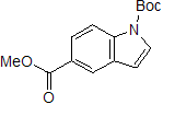 1-Boc-1h-indole-5-carboxylic acid,methyl ester Structure,272438-11-6Structure