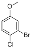 3-Bromo-4-chloroanisole Structure,2732-80-1Structure