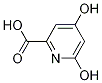 1,6-Dihydro-4-hydroxy-6-oxo-2-pyridinecarboxylic acid Structure,27347-88-2Structure