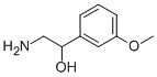 2-Amino-1-(3-methoxyphenyl)ethanol Structure,27382-18-9Structure