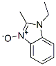 1H-benzimidazole,1-ethyl-2-methyl-,3-oxide(9ci) Structure,27430-56-4Structure