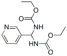 3-[Bis-(ethoxycarbonylamino)-methyl]-pyridine Structure,2744-17-4Structure