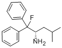 (S)-(-)-2-氨基-1-氟-4-甲基-1,1-二苯基戊烷結(jié)構(gòu)式_274674-22-5結(jié)構(gòu)式