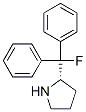 (S)-2-(氟二苯甲基)吡咯烷結(jié)構(gòu)式_274674-23-6結(jié)構(gòu)式