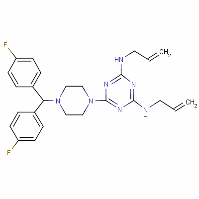 Almitrine dimesylate Structure,27469-53-0Structure