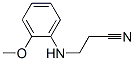 3-(2-Methoxy-phenylamino)-propionitrile Structure,27472-15-7Structure