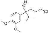 5-Chloro-2-(3,4-dimethoxyphenyl)-2-isoproplvaleronitrile Structure,27487-83-8Structure