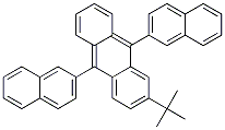 2-Tertbutyl-9,10-di(naphth-2-yl)anthracene Structure,274905-73-6Structure