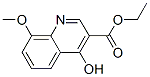 4-羥基-8-甲氧基喹啉-3-羧酸乙酯結(jié)構(gòu)式_27568-04-3結(jié)構(gòu)式