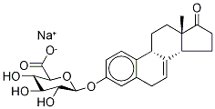 馬烯雌酮3-O-beta-D-葡糖苷酸鈉鹽結構式_27610-12-4結構式