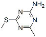 4-Methyl-6-(methylthio)-1,3,5-triazin-2-amine Structure,27622-90-8Structure