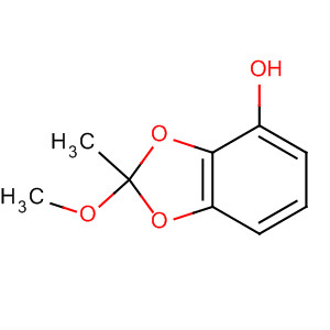 2-Methoxy-2-methyl-1,3-benzodioxol-4-ol Structure,27648-85-7Structure