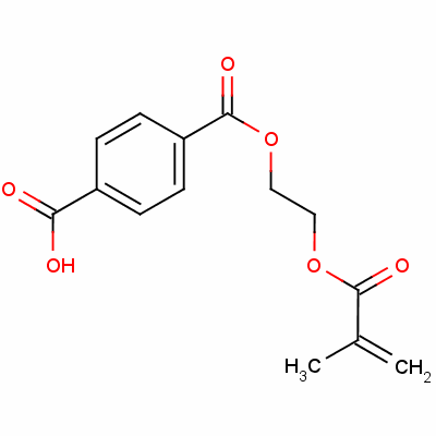 2-(Methacryloyloxy)ethyl phthalate mono Structure,27697-00-3Structure