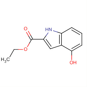 4-羥基吲哚-2-羧酸乙酯結(jié)構(gòu)式_27737-56-0結(jié)構(gòu)式