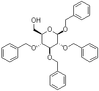 1,2,3,4-Tetrabenzyl-beta-d-glucopyranose Structure,27851-29-2Structure