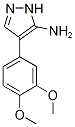 4-(3,4-Dimethoxy-phenyl)-2h-pyrazol-3-ylamine Structure,278600-50-3Structure