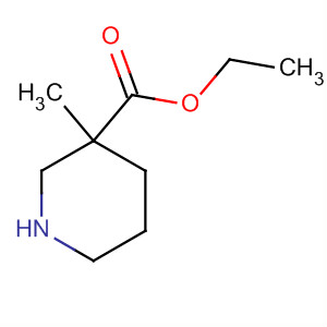 (S)-3-甲基哌啶-3-羧酸乙酯結構式_278789-72-3結構式