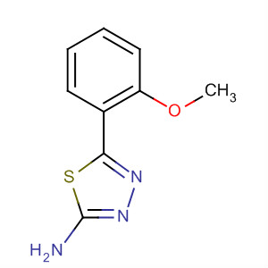 2-Amino-5-(2-methoxyphenyl)-1,3,4-thiadiazole Structure,28004-56-0Structure