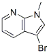 1H-Pyrrolo[2,3-b]pyridine,3-bromo-1-methyl- Structure,281192-91-4Structure