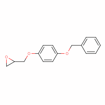 2-((4-(Benzyloxy)phenoxy)methyl)oxirane Structure,28150-30-3Structure