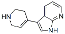 1H-Pyrrolo[2,3-b]pyridine, 3-(1,2,3,6-tetrahydro-4-pyridinyl)- Structure,281658-42-2Structure