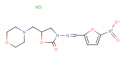 鹽酸呋喃他酮結(jié)構(gòu)式_2818-22-6結(jié)構(gòu)式